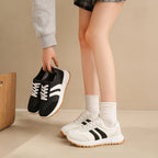 Damen Sportliche Sneakers mit atmungsaktiver Laufsohle R&B