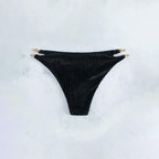 Damen Hoch tailliertes Bikinis mit modischem Cut-Out R&B