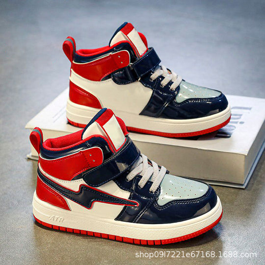 Damen Hohe Sneakers mit verstellbarem Klettverschluss und sportlichem Design R&B