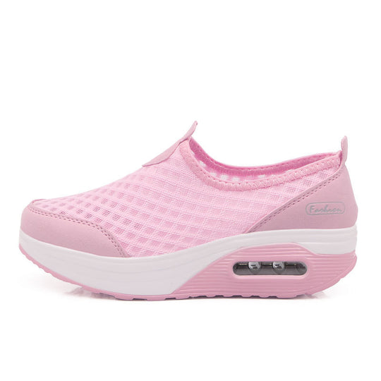 Damen Bequeme Slip-On Sneakers mit atmungsaktivem Obermaterial und dämpfendem Fußbett R&B