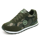 Damen Sportliche Sneaker im Camouflage-Design mit dämpfender Sohle