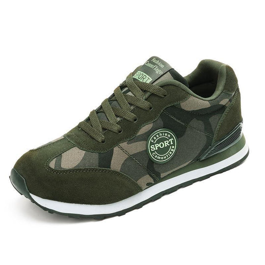 Damen Sportliche Sneaker im Camouflage-Design mit dämpfender Sohle R&B