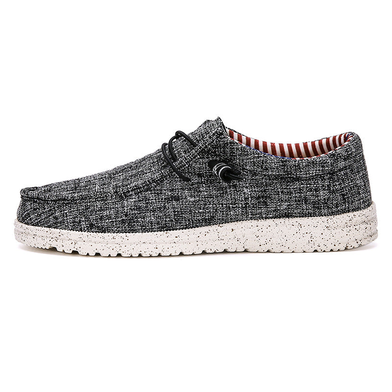 Damen Bequeme Freizeitschuhe aus atmungsaktivem Leinenmaterial mit rutschfester Sohle R&B