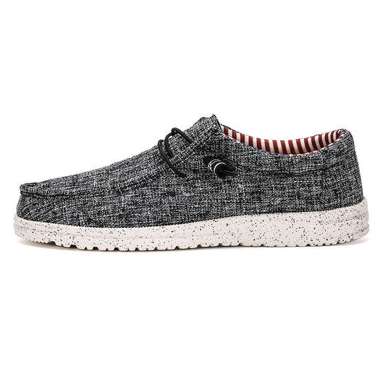 Damen Bequeme Freizeitschuhe aus atmungsaktivem Leinenmaterial mit rutschfester Sohle R&B