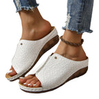 Damen Elegante Clogs mit Krokodilprägung R&B
