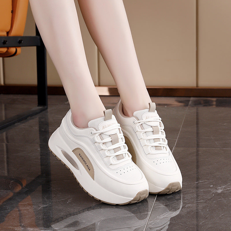Damen Sportliche Sneakers mit dämpfender Plattform und atmungsaktivem Obermaterial R&B