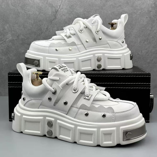 Damen Chunky Sneakers mit auffälligem Design und strapazierfähigem Obermaterial R&B