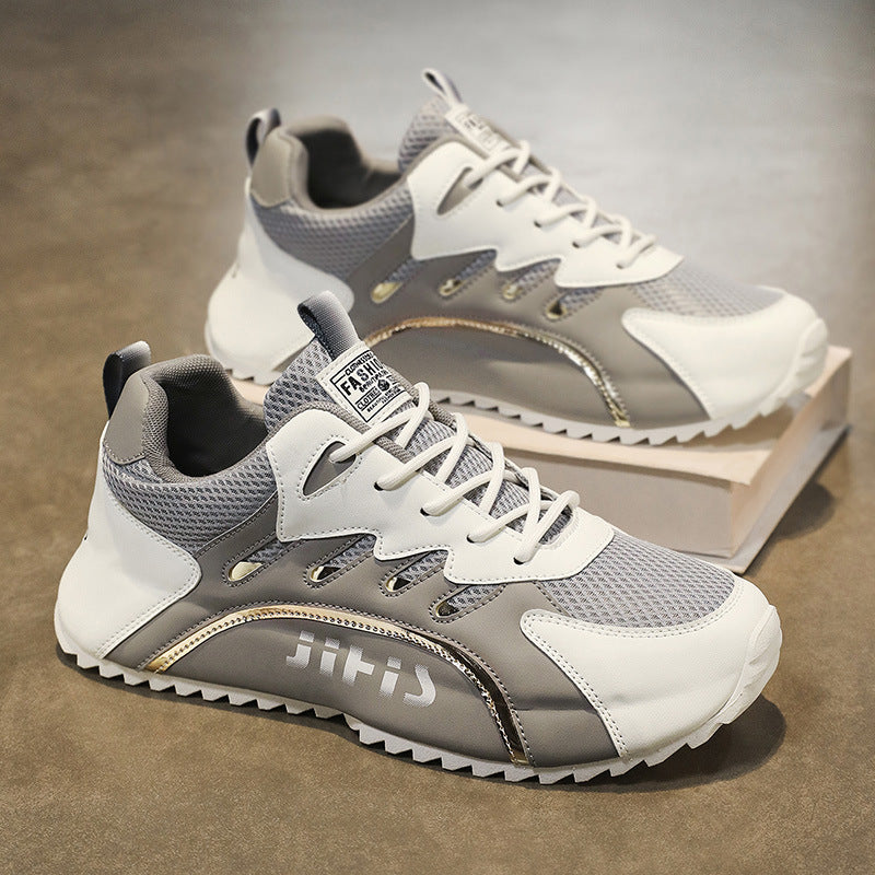 Damen Sportliche Sneakers mit atmungsaktiver Mesh-Oberfläche und gepolsterter Sohle