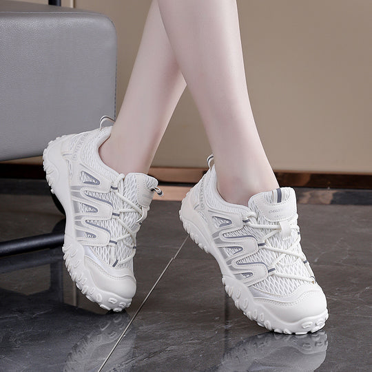 Damen Sportliche Freizeitschuhe mit atmungsaktiver Mesh-Oberfläche R&B