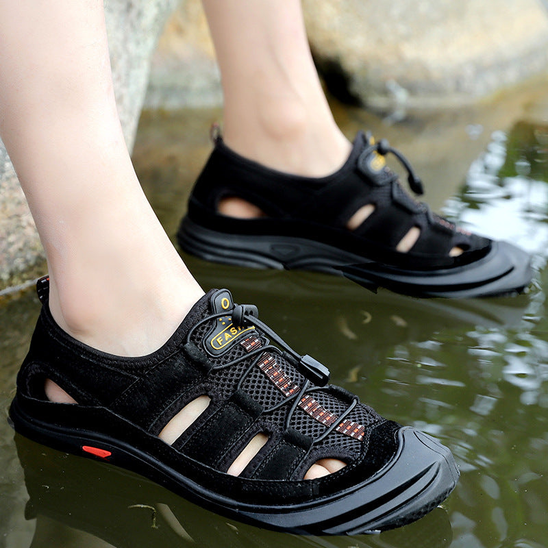 Damen Sportliche Freizeitschuhe mit Air-Mesh-Obermaterial und Schnellschnürsystem R&B