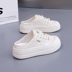Damen Modische Sneakers mit eleganter Spitzenstruktur und leichter Dämpfung R&B