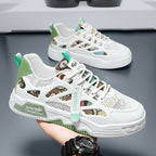Damen Sportliche Atmungsaktive Sneakers mit modischem Netzdesign