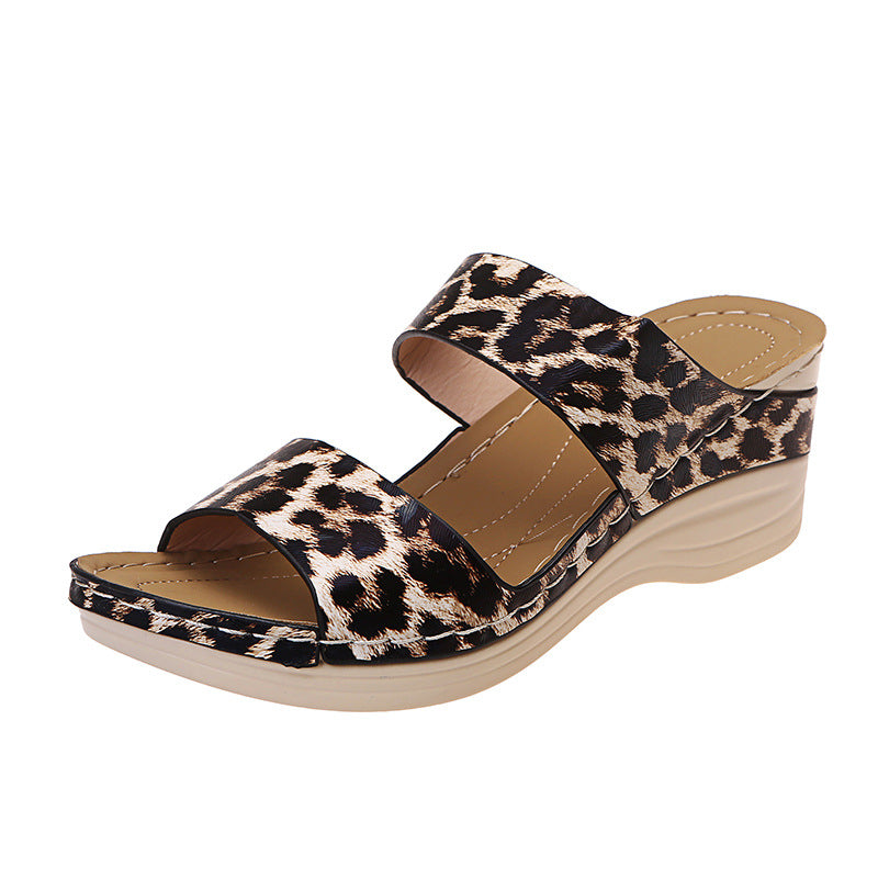 Damen Komfortable Riemensandalen mit Absatz