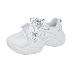 Damen Sportliche Sneaker mit atmungsaktiver Mesh-Oberfläche und dämpfender Sohle R&B