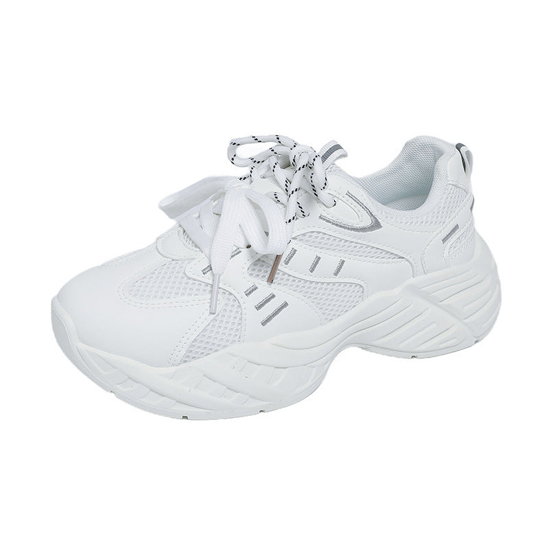 Damen Sportliche Sneaker mit atmungsaktiver Mesh-Oberfläche und dämpfender Sohle R&B