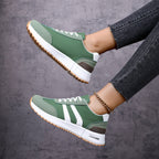 Damen Sportliche Sneakers mit modischem Design und atmungsaktiver Oberflächenstruktur R&B