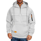 Herren Alltags-Hoodie mit praktischen Taschen R&B