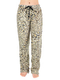Damen Relaxed Fit Leopardenmuster Loungehose R&B