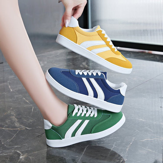 Damen Sneakers im sportlichen Design mit atmungsaktiver Oberflächenstruktur R&B