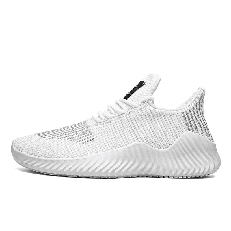 Damen Sneakers mit atmungsaktiver Strick-Oberfläche und flexibler Laufsohle R&B