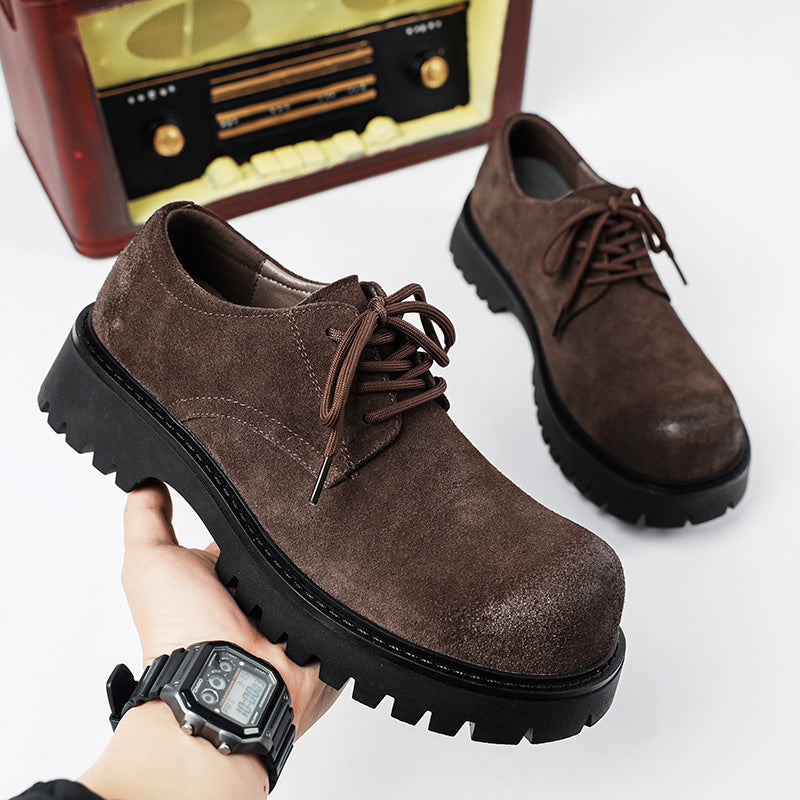 Damen modische Schnürschuhe mit robuster Sohle R&B