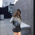 Damen Modische Jacke aus hochwertigem Material mit strukturiertem Schnitt R&B