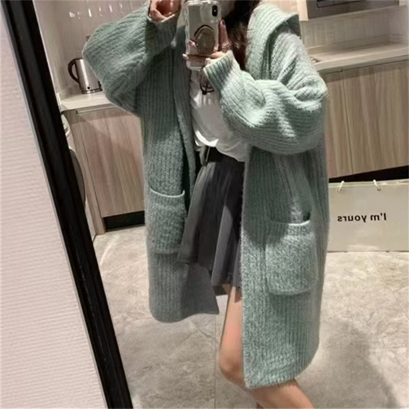 Damen Langstrickjacke mit eleganter Rippstruktur und praktischen Taschen R&B