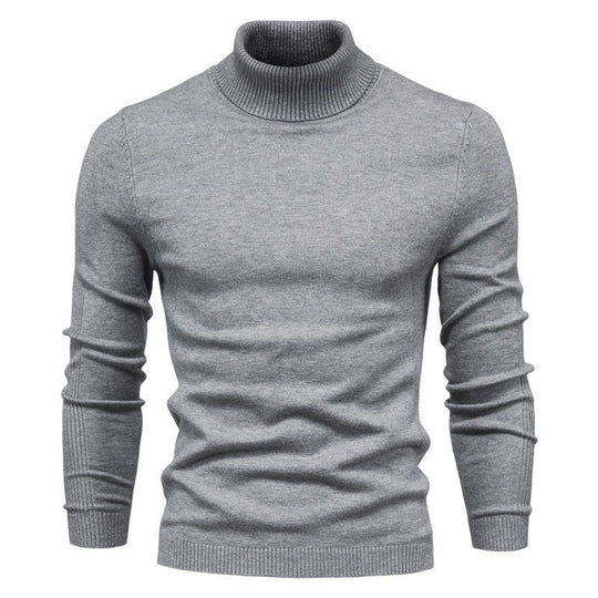 Herren Rollkragenpullover aus hochwertiger Wolle R&B