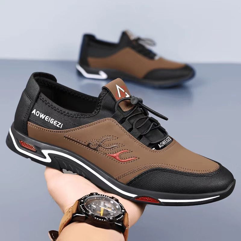 Damen Sportliche Lauf-Sneaker mit atmungsaktiver Oberflächenstruktur und dämpfender Sohle R&B