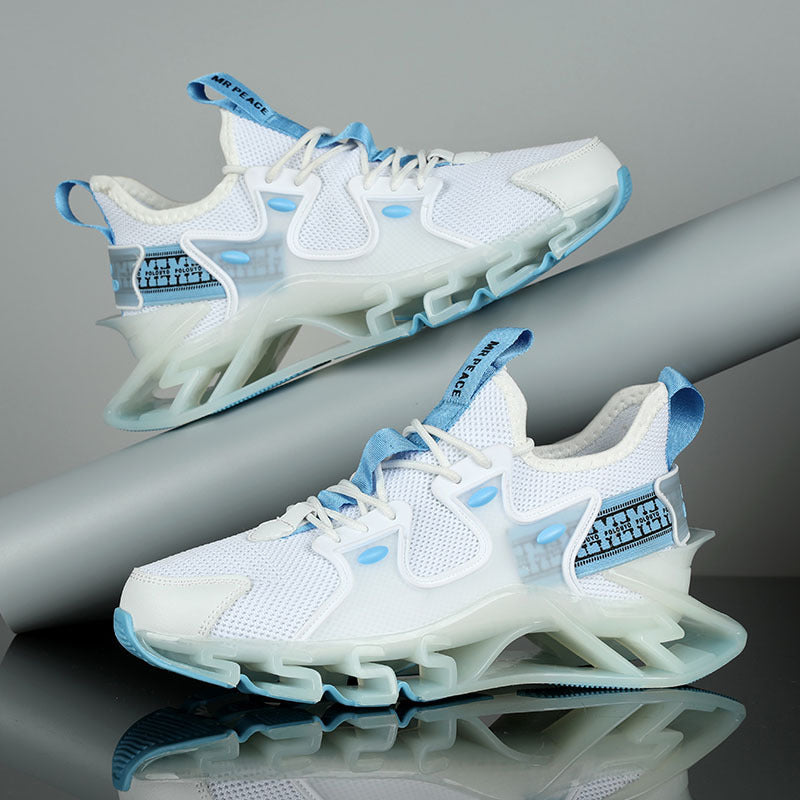 Damen Hochleistungs-Laufschuhe mit atmungsaktiver Mesh-Oberfläche und innovativem Dämpfungssystem R&B
