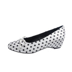 Damen Ballerinas mit verspieltem Punktedesign und elegantem Schleifchen R&B