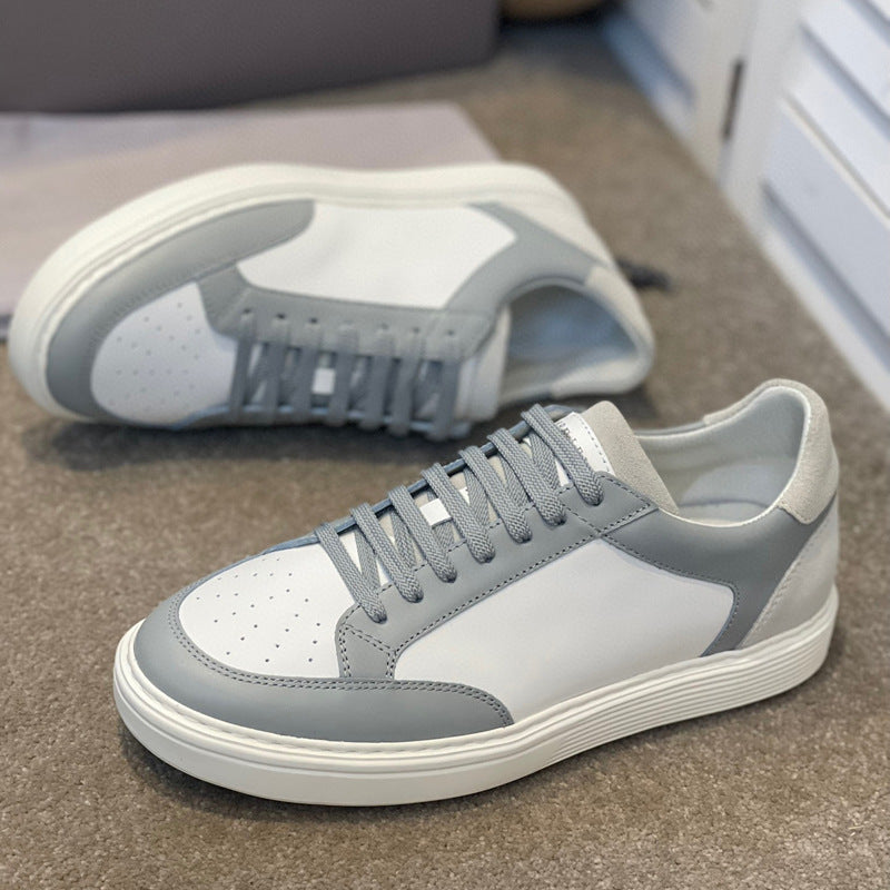 Damen Sportliche Sneakers aus atmungsaktiver Mesh- und Wildlederkombination R&B