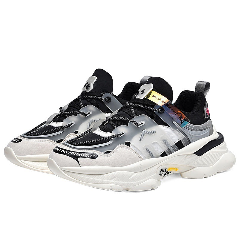 Damen ModR&Bewusste Sneaker mit auffälligem Design und atmungsaktiver Sohle R&B