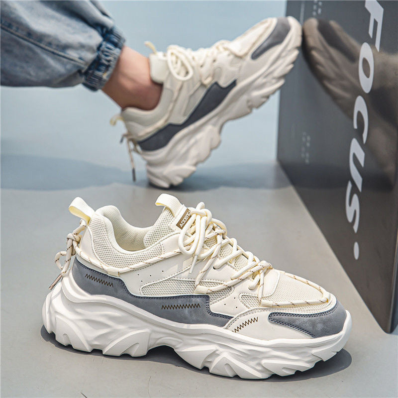 Damen Sportliche Sneakers mit extrastarker Sohle und atmungsaktivem Design EB