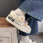Damen Spielend inspirierte Sneakers mit strapazierfähigem Obermaterial und praktischem Klettverschluss R&B