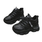 Damen Sportliche Chunky Sneaker mit atmungsaktiver Netzstruktur und dämpfender Sohle