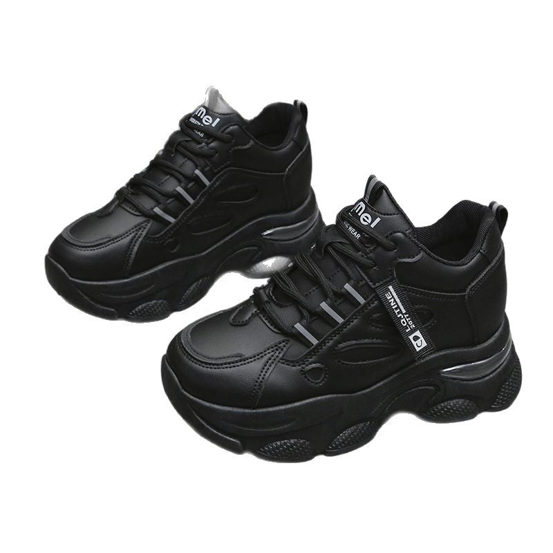 Damen Sportliche Chunky Sneaker mit atmungsaktiver Netzstruktur und dämpfender Sohle