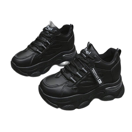 Damen Sportliche Chunky Sneaker mit atmungsaktiver Netzstruktur und dämpfender Sohle R&B
