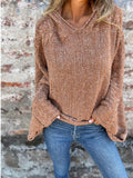 Damen Oversize Strickpullover