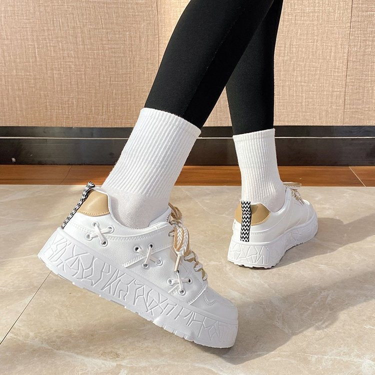 Damen Sportliche Sneakers mit atmungsaktivem Obermaterial und trendigem Design R&B