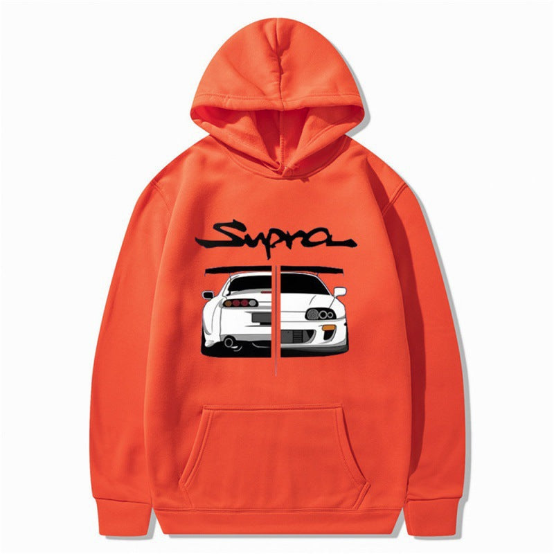 Damen Kapuzenpullover mit einzigartigem Design und bequemen Kängurutaschen R&B