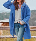Damen oversized Freizeitmantel mit modischem Schnitt R&B