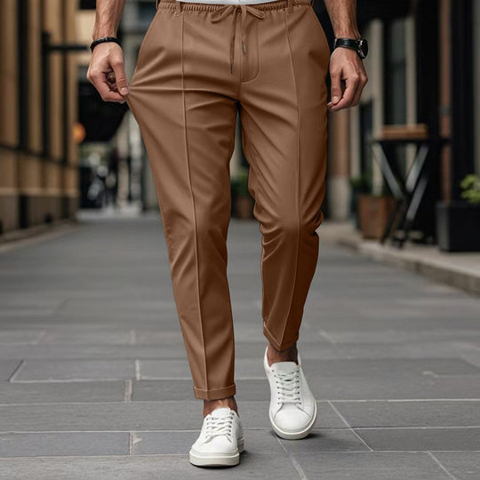 Herren modische Slim-Fit Jogginghose mit elastischem Bund und praktischen Seitentaschen R&B