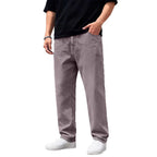 Herren Weite Jeans mit praktischen Taschen