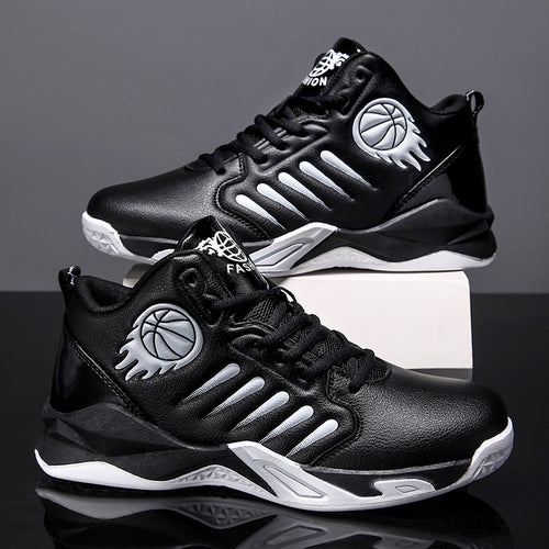Damen Sportliche Basketball Sneakers mit rutschfester Laufsohle und atmungsaktivem Obermaterial R&B