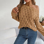 R&B | Hohlstrickpullover Mit Feinem Detailmuster