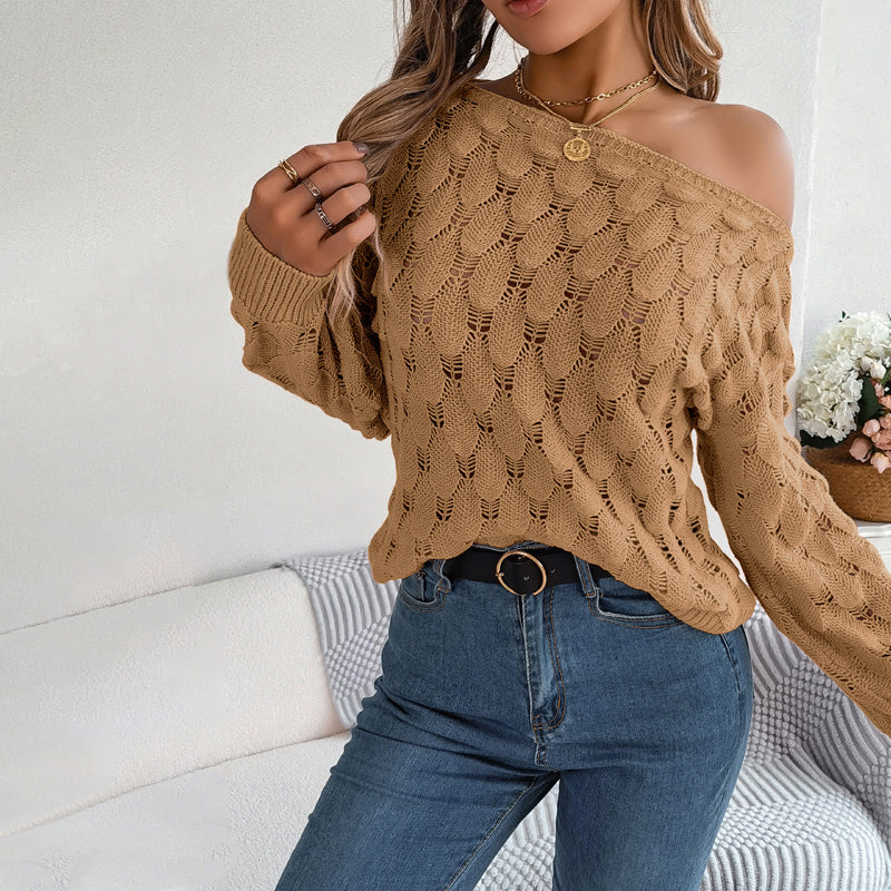 R&B | Hohlstrickpullover Mit Feinem Detailmuster