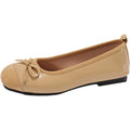Damen Ballerinas mit eleganter Schleife und hochwertiger Glanzoberfläche R&B