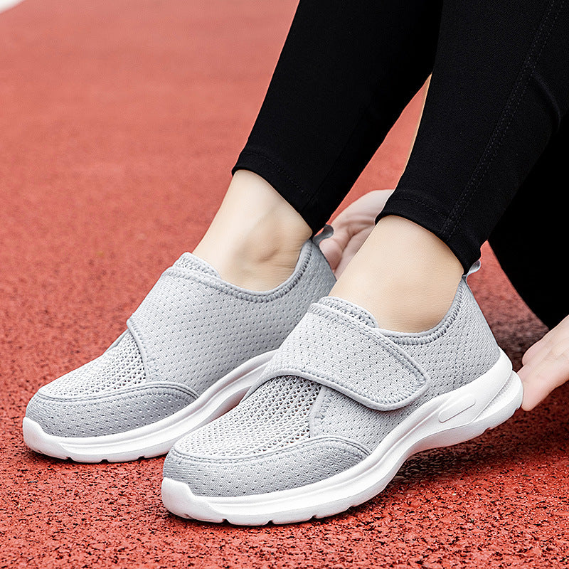 Damen Atmungsaktive Klettverschluss Sneakers R&B