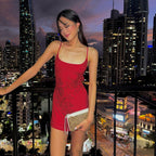 Damen Sommerkleid mit eleganter Blumenapplikation R&B